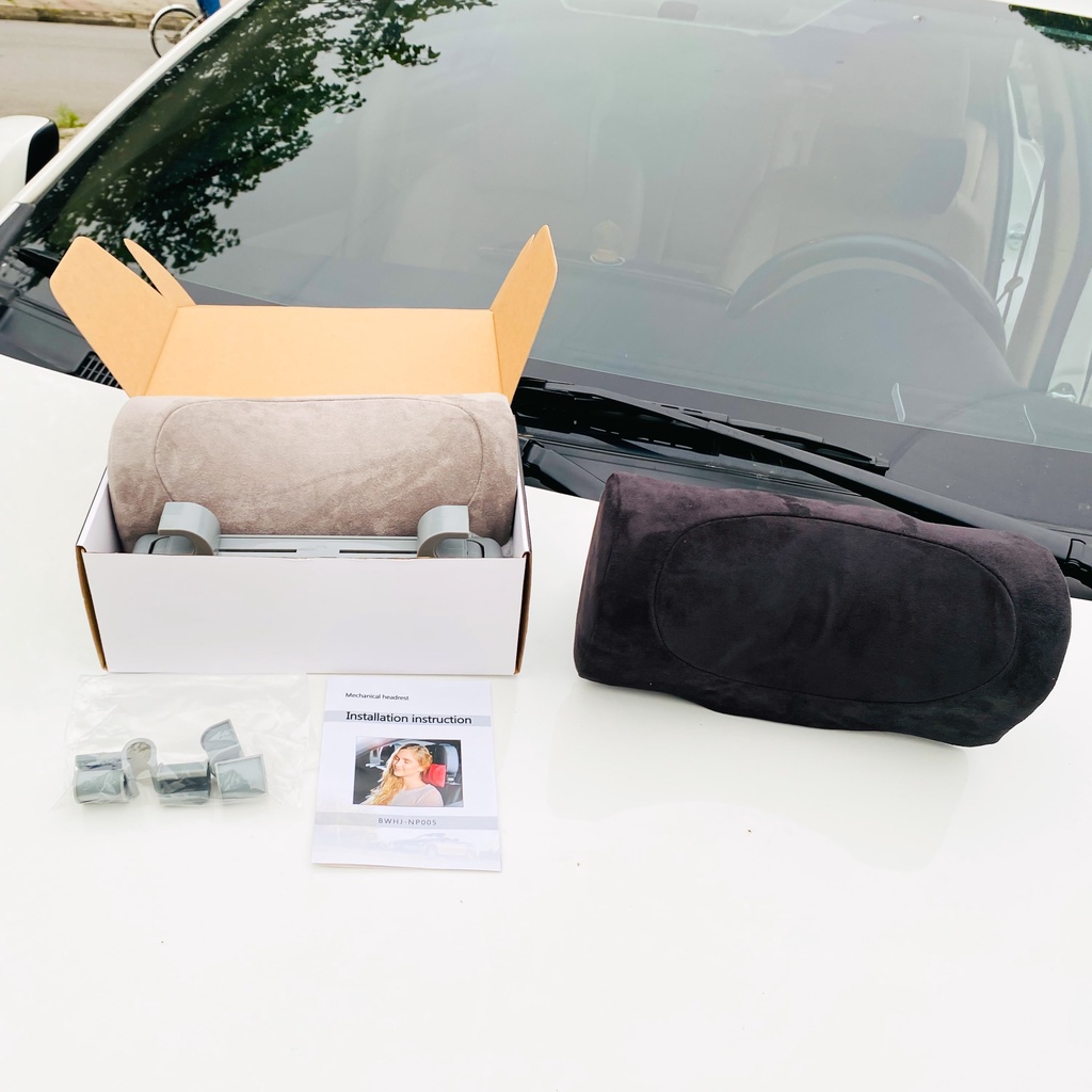 Gối tựa đầu cao cấp xe ô tô - Điều chỉnh đa năng theo tư thế, vóc dáng người lái xe