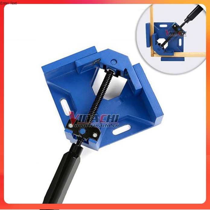 NGHỀ MỘC KẸP GÓC VUÔNG 1 TAY XANH - 1 CÁI