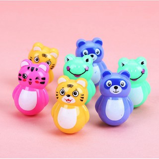 Lật đật mini cho bé, Đồ chơi dễ thương, mô phỏng nhân vật hoạt hình