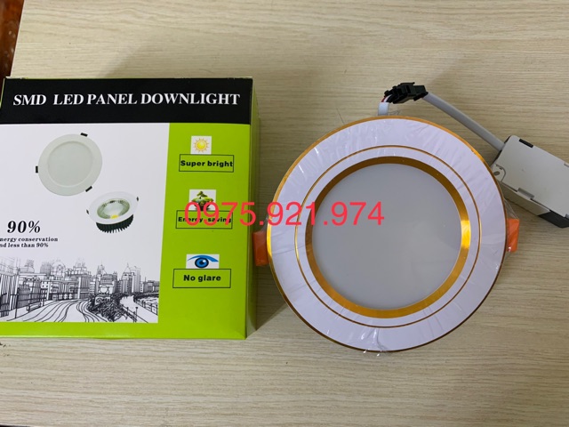 Đèn Led Âm Trần Downlight 7w 3 Màu Chip Hàn Quốc | BigBuy360 - bigbuy360.vn