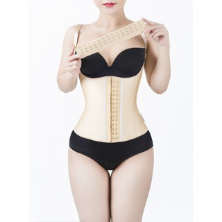 Combo đai gen nịt bụng đinh hình latex 25 xương và thanh nối