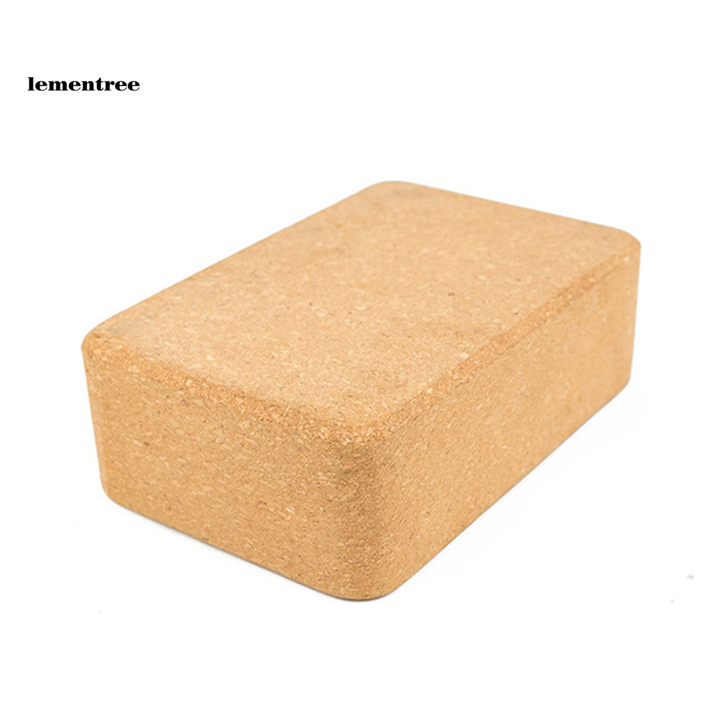 *JSZB* 2Pcs Yoga Block High Density Stretching Aid Eco-friendly Natural No Odor Soft Wood Yoga Equipment Brick for Women Men