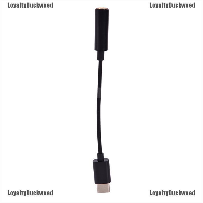 Dây Cáp Chuyển Đổi Usb Type C Sang 3.5mm Cho Samsung Lg Xiaomi Leeco