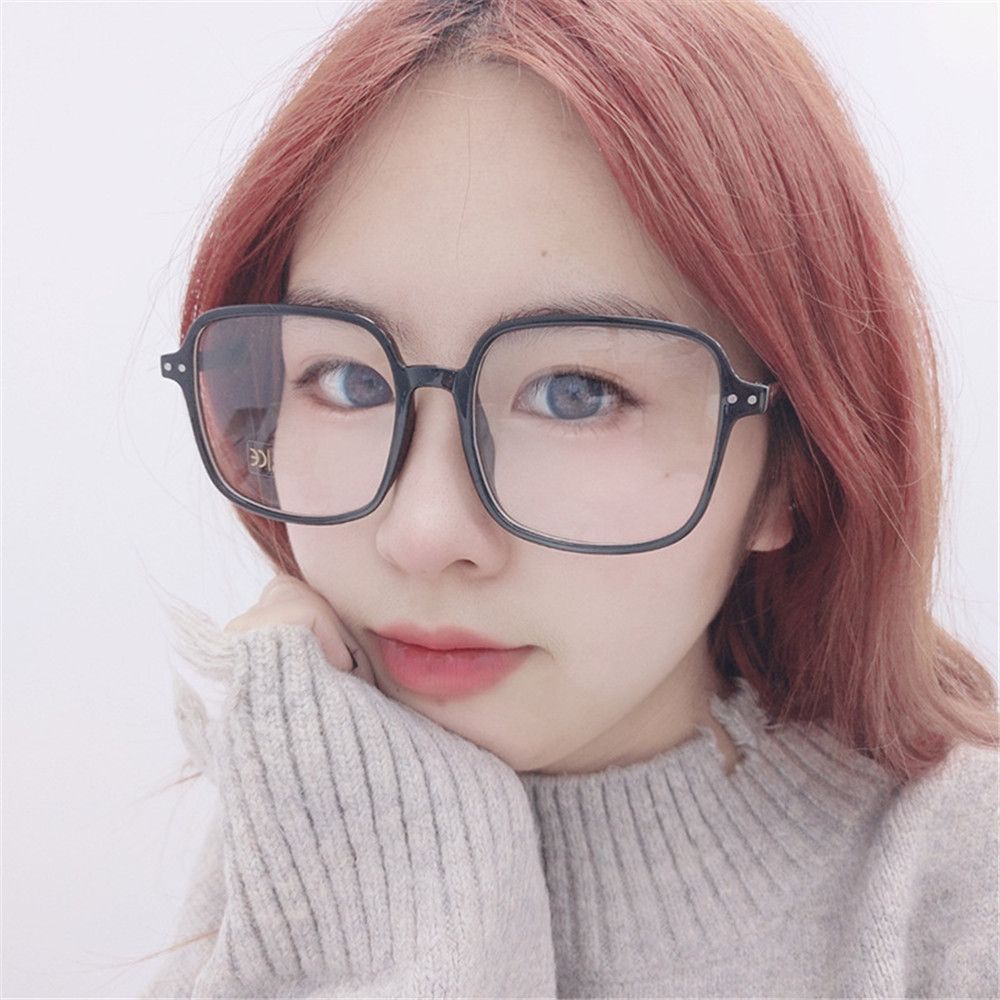 Kính Cận Gọng Vuông Trong Suốt Độ Phân Giải Cao - 1.0 - 4.0