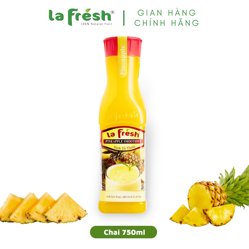 Sinh Tố Thơm Lafresh Đà Lạt Chai 750ml