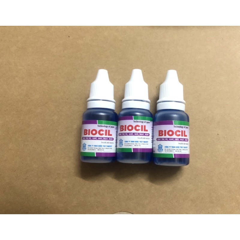 BIOCIL Đặc Trị Ve Rận, Bọ Chét, Nội Ngoại Ký Sinh Trùng Cho Chó Mèo Bôi 1 Lần Là Khỏi