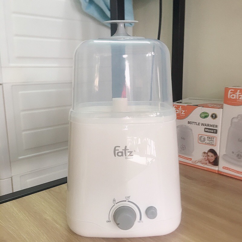 MÁY HÂM SỮA 2 BÌNH CỔ RỘNG THẾ HỆ MỚI FATZ FATZBABY FB3012SL (Công nghệ Korea)