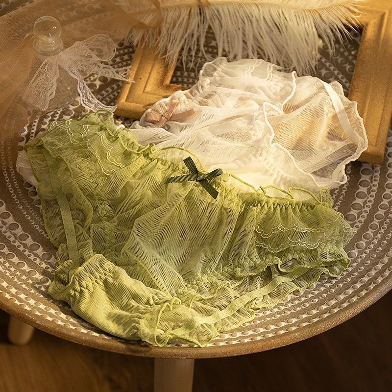 Quần Lót cotton Nguyên Chất Kháng Khuẩn Eo Thấp Thoáng Khí Dễ Thương Cho Nữ