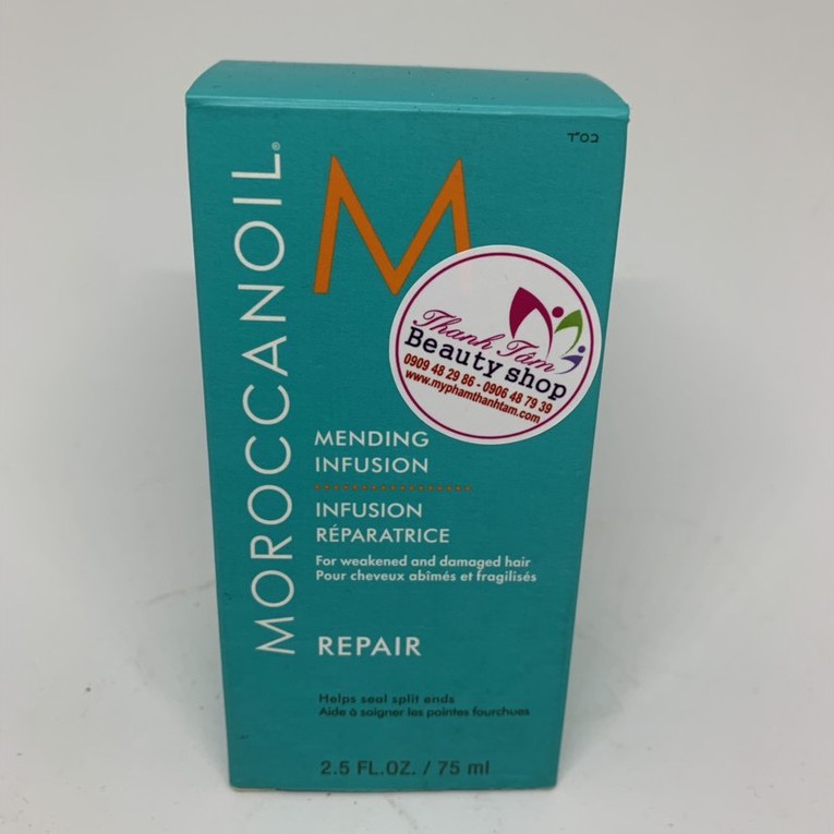 Kem phục hồi chẻ ngọn Mending Infusion Repair Moroccanoil 75ml