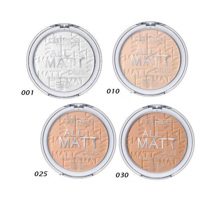 Phấn Phủ Catrice All Matt Plus Shine Control Powder - 001 Universal