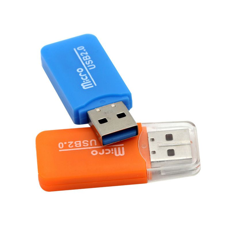 Đầu đọc thẻ nhớ mini nhiều màu USB 2.0