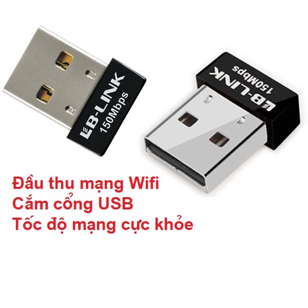 LB LINK - USB Wifi Nano Tốc Độ 150Mbps không râu thu sóng wifi cho máy tính – Thu wifi loại thường