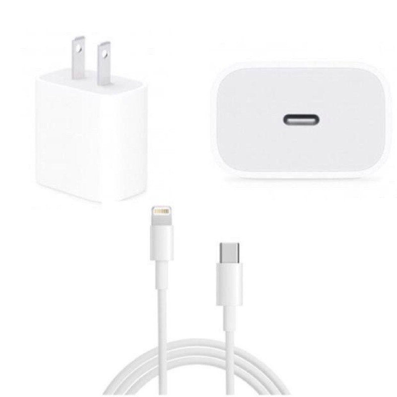 {Bộ Sạc Nhanh} Bộ sạc nhanh IPhone 11 Pro Max công suất 18W USB-C hàng chính hãng, sạc nhanh công nghệ PD (BH 12 THÁNG)