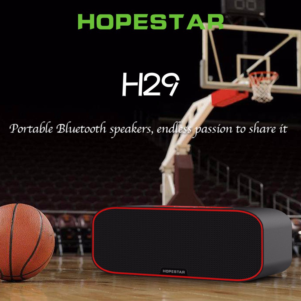 [Mã ELHACE giảm 4% đơn 300K] Loa bluetooth cao cấp HopeStar H29 - Âm thanh cực chuẩn - Kết nối 2 loa vào 1 thiết bị