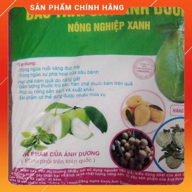 VNUA Túi bao bưởi Ánh Dương kích thước 30x30cm, Bịch 100 chiếc