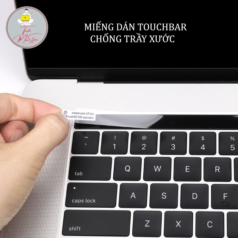 Miếng Dán Touchbar Chống Trầy Xước, Bảo Vệ Thanh Cảm Ứng Cho Mac Pro M1