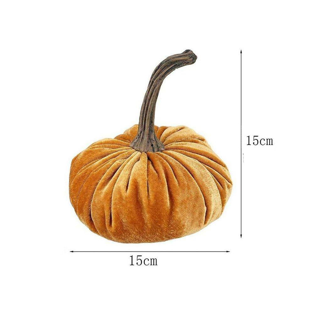 YOLA Bí Ngô Nhồi Bông Mềm Mại Trang Trí Halloween