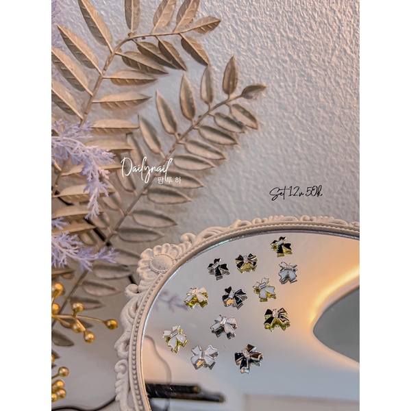 Set charm nơ, gấu, cô gái mẫu mới