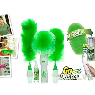 Chổi quét bụi ban thờ chạy pin Go Duster