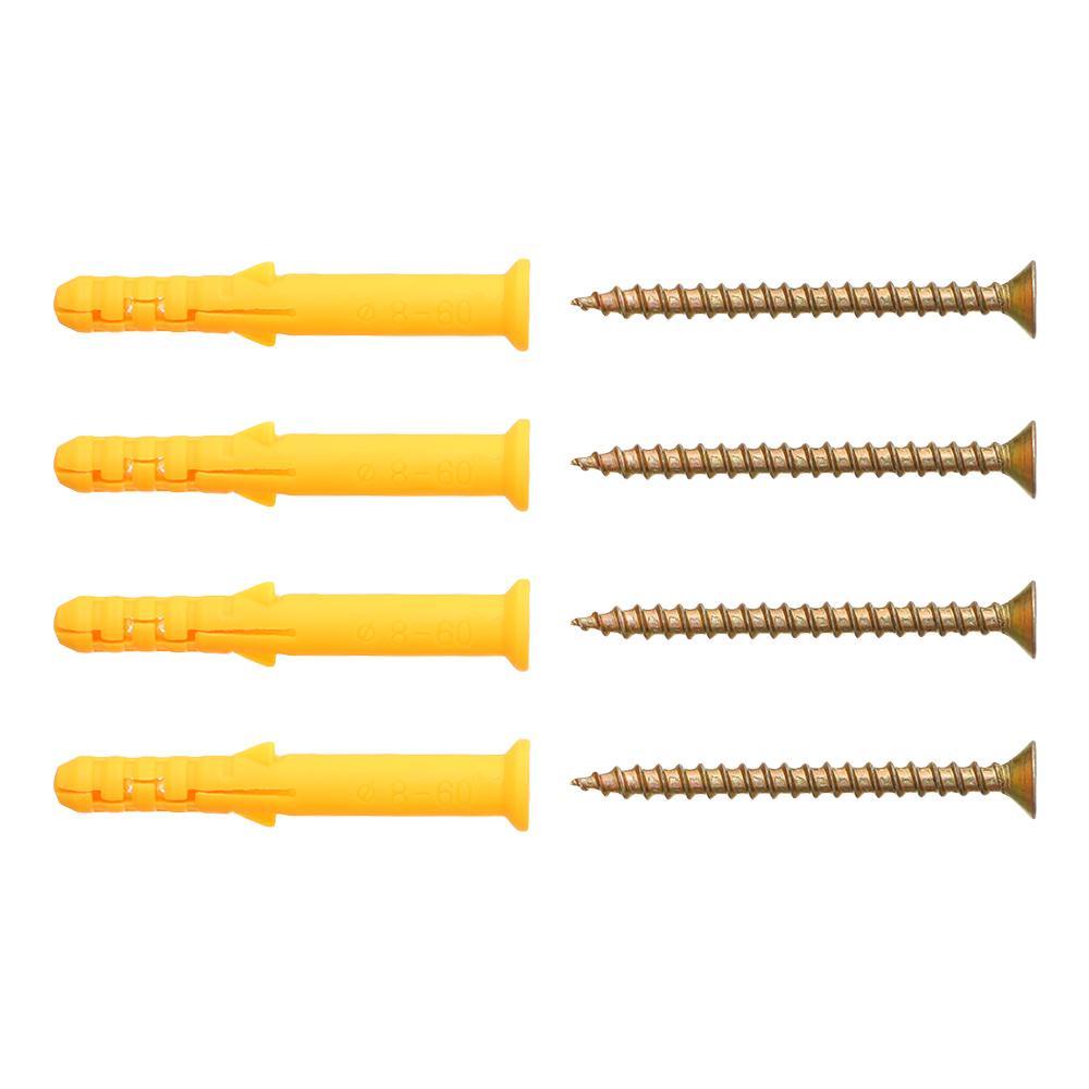 Set 4 Đinh Ốc Vít Cố Định Gương Trang Trí Nội Thất
