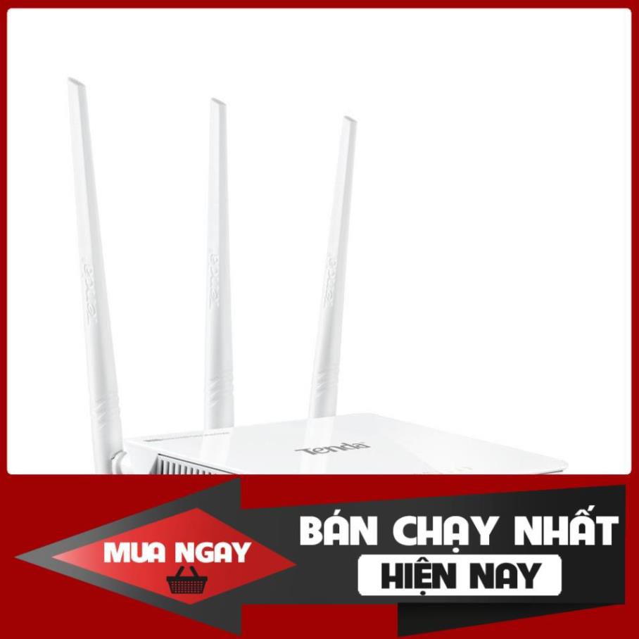 Tenda F3 – Router Wifi Chuẩn N Tốc Độ 300Mbps - Hàng Chính hãng