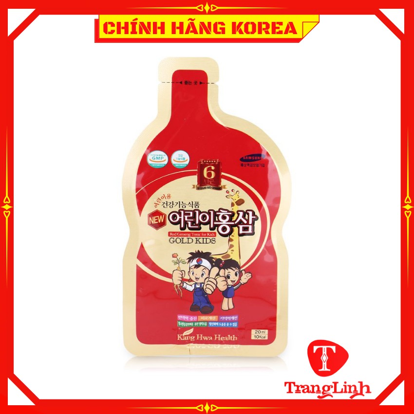 Nước hồng sâm baby kanghwa hàn quốc chính hãng, hộp 30 gói - tranglinhkorea