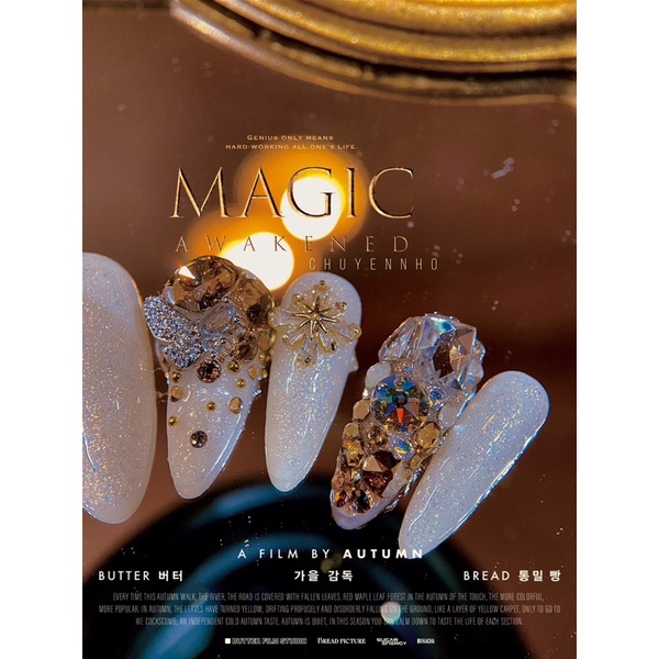 Tóp nhũ bảy màu OUBOLI