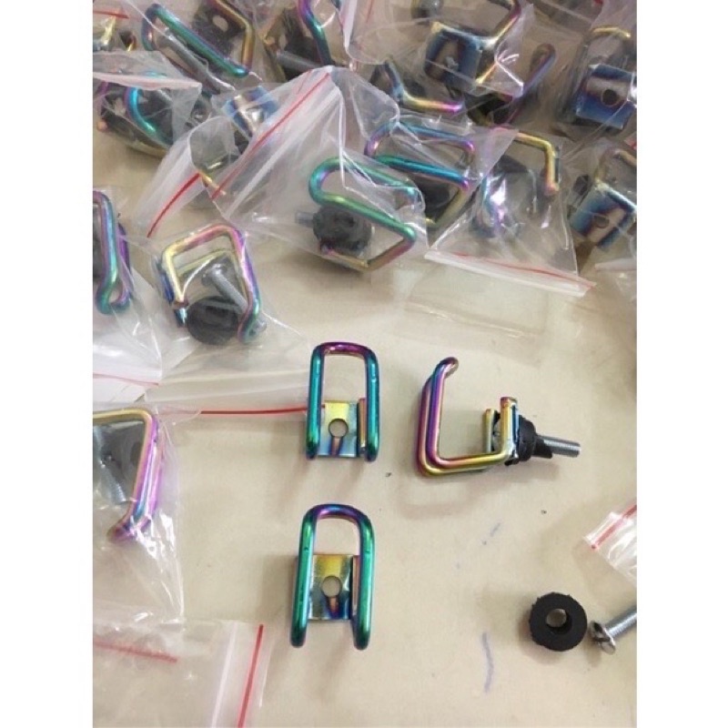 Combo 2 mốc treo đồ titan 7màu hàng loại 1