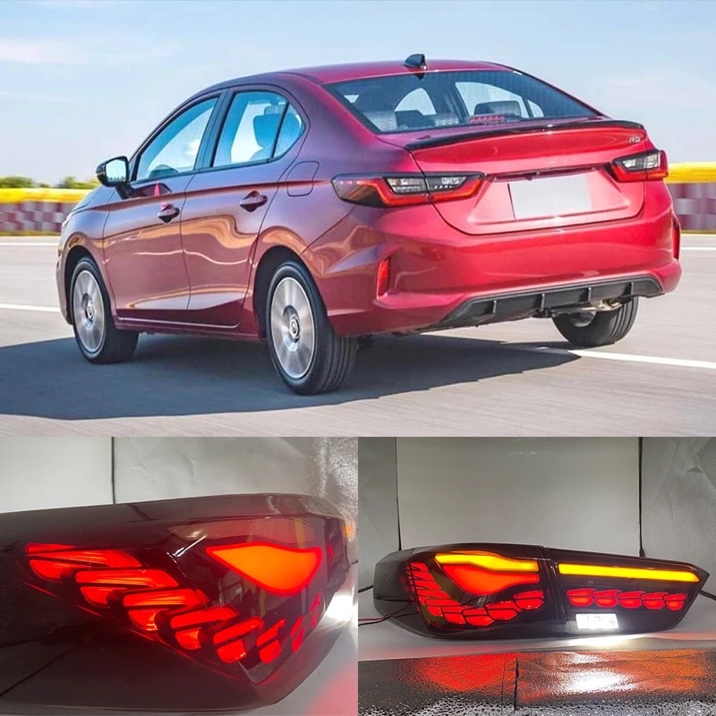 Đèn hậu full Led mẫu Dragon cho Honda City 2021+