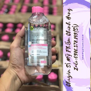 Nước tẩy trang Garnier micellar water 400ml