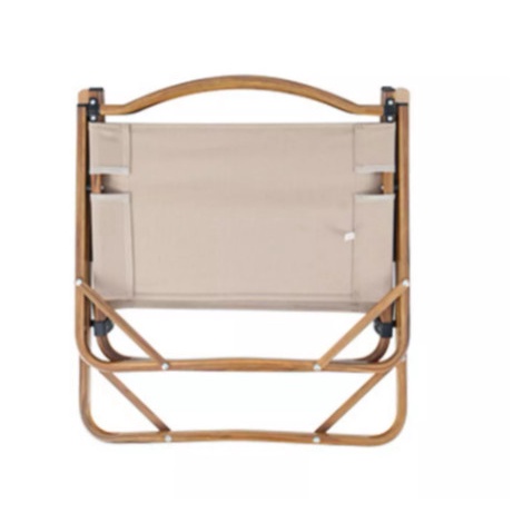 Ghế cắm trại xếp gọn du lịch lưng tựa cao cấp CAMEL CROWN NHÔM VÂN GỖ - CHỈ CÒN MÀU ĐEN
