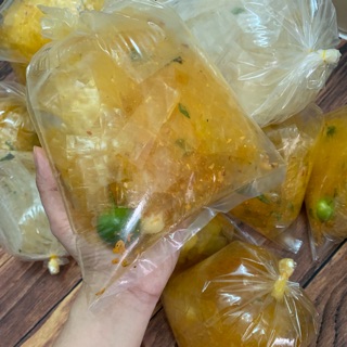 Bánh tráng trộn sate bịch lớn