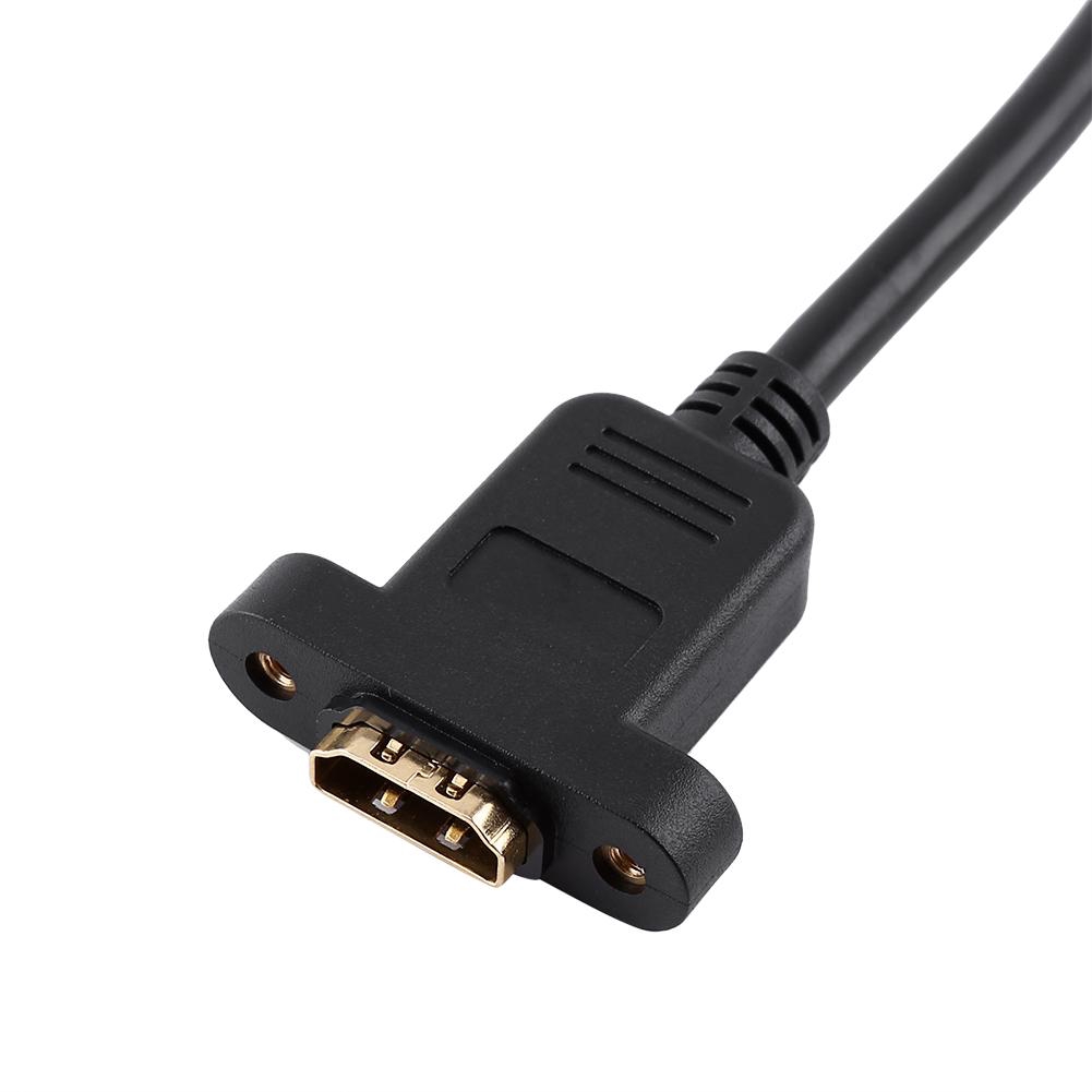 Cáp chuyển đổi HDMI đầu dương sang đầu âm + đinh vít lỗ