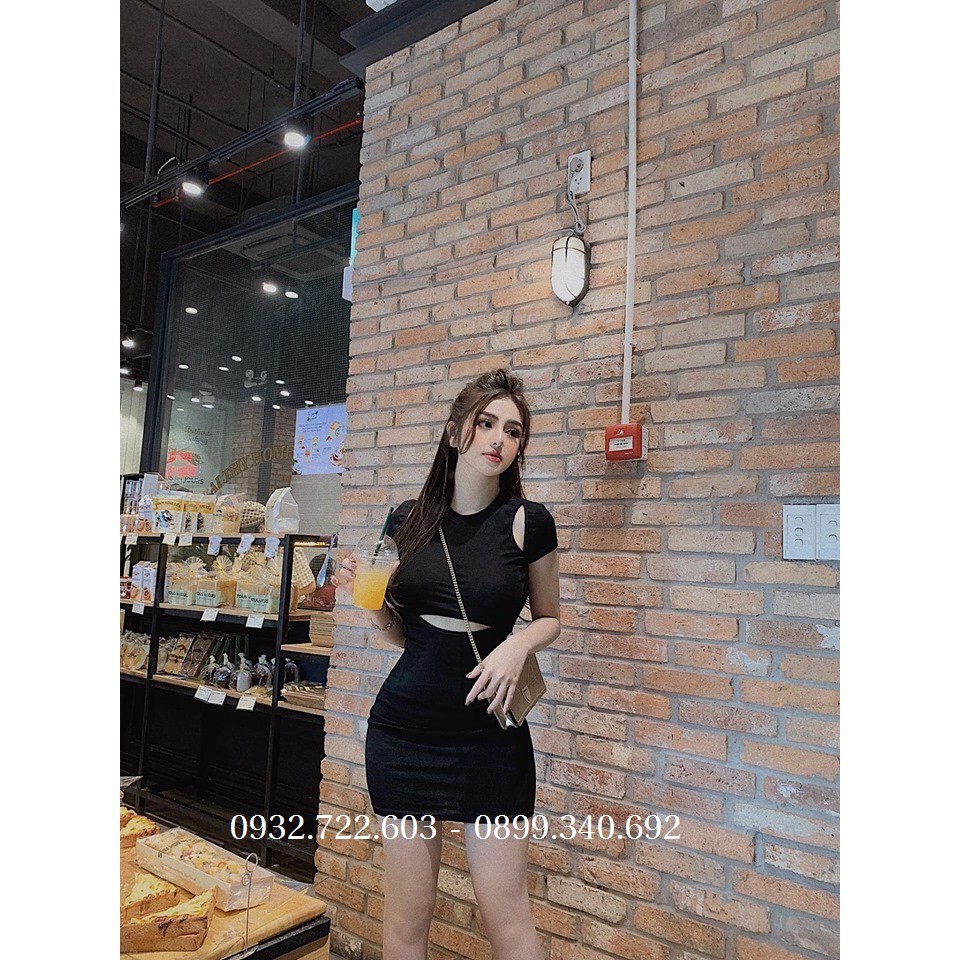 Đầm Body Cổ Tròn Ba Lỗ Hot Trend | BigBuy360 - bigbuy360.vn
