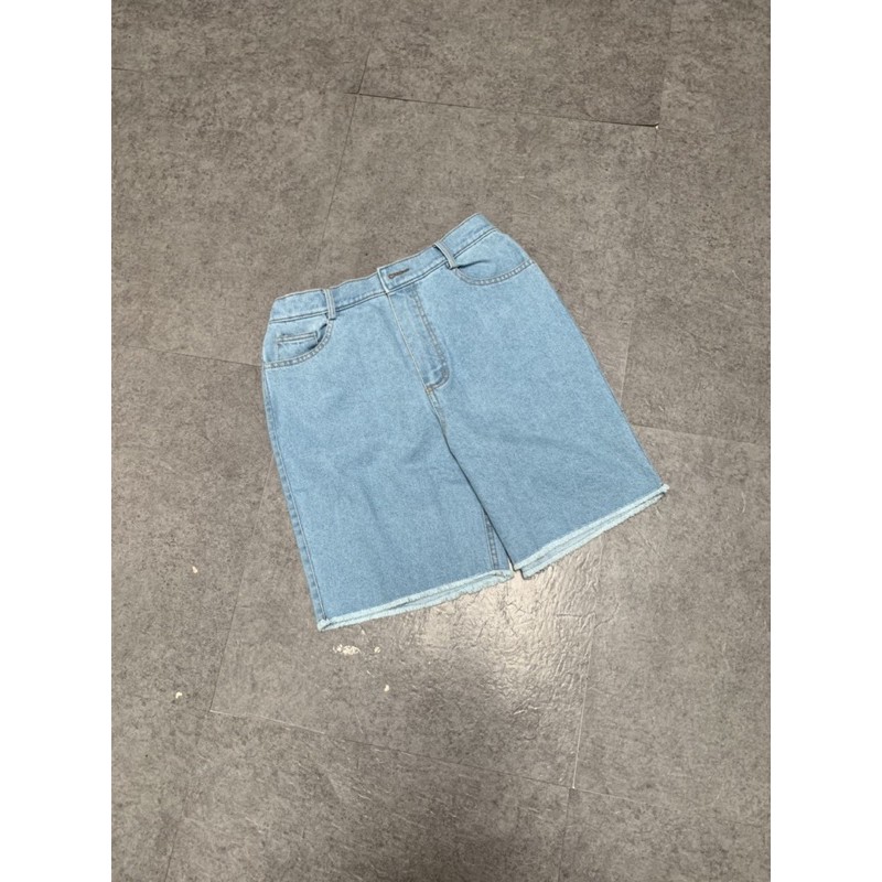 ✅Freeship✅ Quần ngố jean mềm. Hình cận vải shop chụp