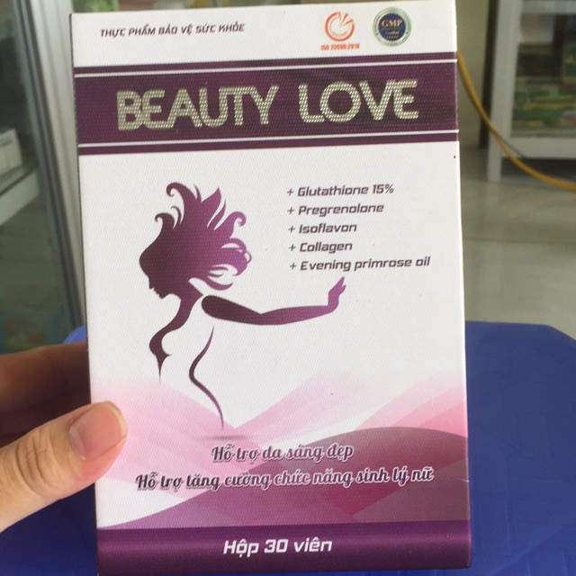 Viên Uống Đẹp Da - BEAUTY LOVE(H/30 viên) - Tăng Cường Chức Năng Sinh Lý Nữ