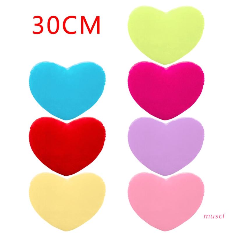 Gối ôm hình trái tim mềm mại xinh xắn 30cm