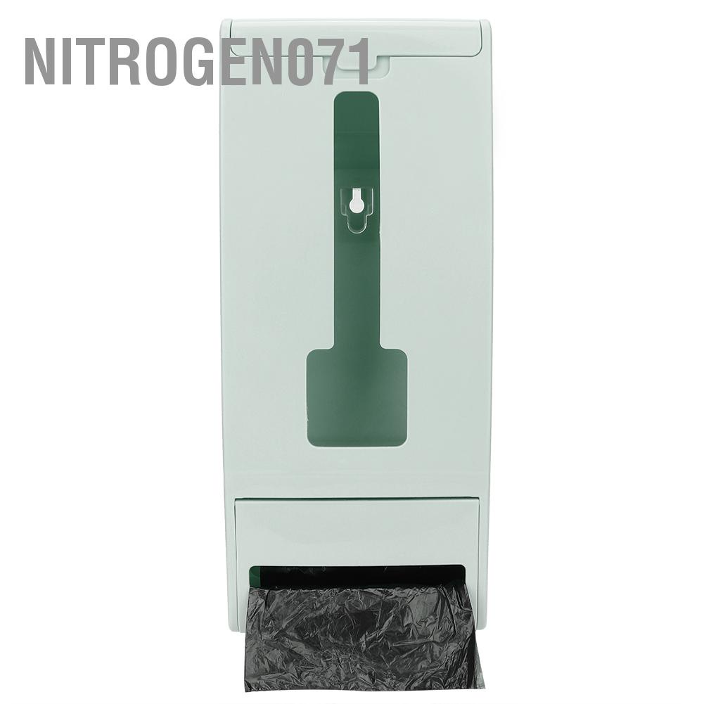 Nitrogen071 Túi nhựa treo tường Máy phân phối rác đựng Hộp lưu trữ tổ chức Giá đỡ cho nhà bếp