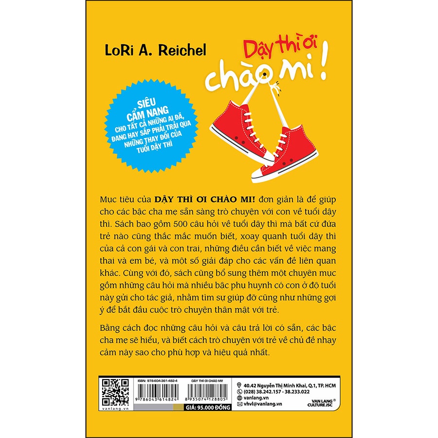 Sách -Siêu Cẩm Nang Cho Tất Cả Những Ai Đã, Đang Hay Sắp Trải Qua Những Thay Đổi Của Tuổi Dậy Thì - Dậy Thì Ơi Chào Mi!