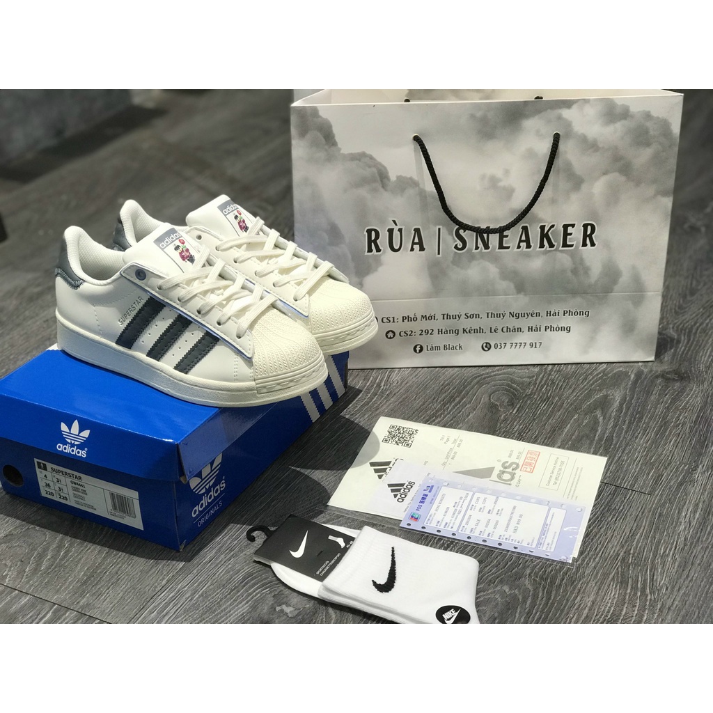 Siêu Phẩm Giày Thể Thảo Sneaker A.Di.Das Sò new 2022 Màu Xanh Than SIêu Xinh Cao Cấp Ảnh Thật + freeship + Tặng Tất
