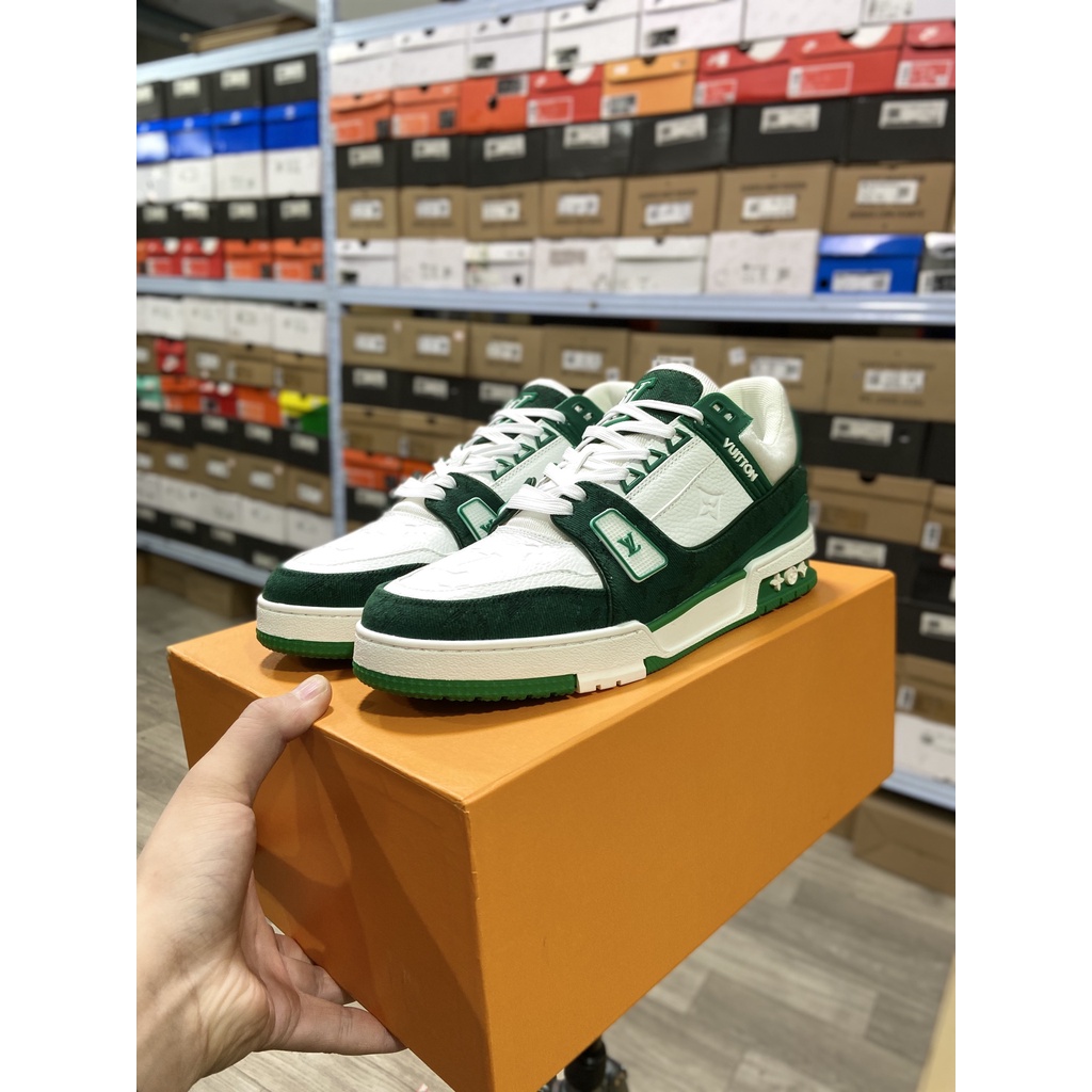 236X11 Nhận Order Hỗ Trợ Free Ship Giày Best Quality Sneaker ***Louis vuitton Trainer Sneaker Low