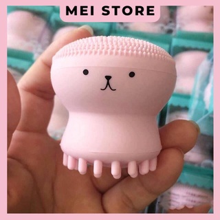 Mút Rửa Mặt và Masage Bạch Tuộc