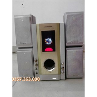 Dàn loa Gỗ Seapiano nghe nhạc - Xem phim ( Tặng dây 3.5 gắn điện thoại)
