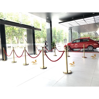 Móc cột chắn inox dây nhung