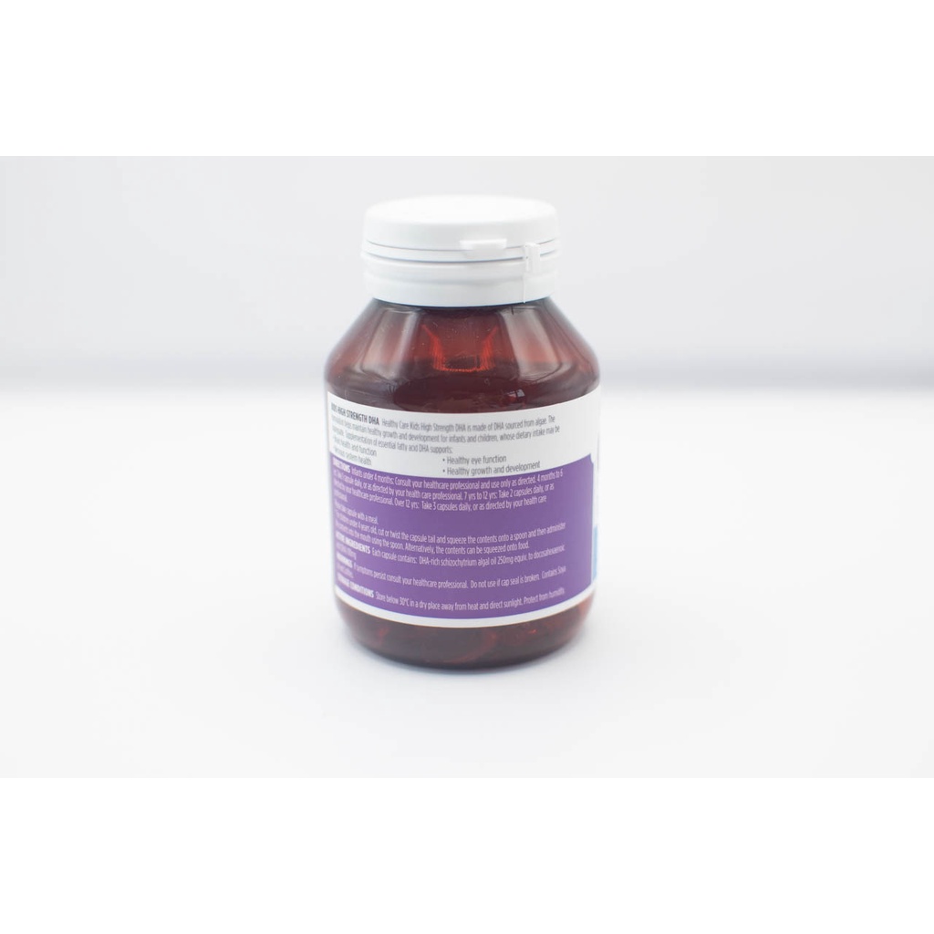 Viên Bổ Sung DHA Healthy Care Cho Trẻ Từ 4 Tháng Tuổi Của Úc, 60 viên