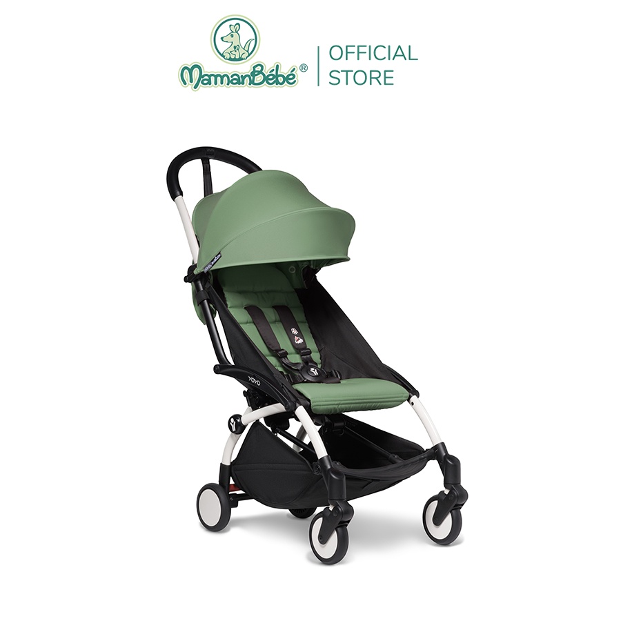 Bộ màn chụp và đệm xe đẩy BABYZEN YOYO 6+ Xanh Mint