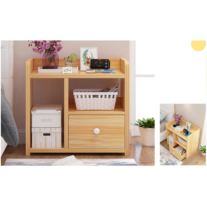 Tủ,kệ đầu giường có ngăn tiện dụng cho phòng ngủ giá tại xưởng gỗ MDF chất lượng cao