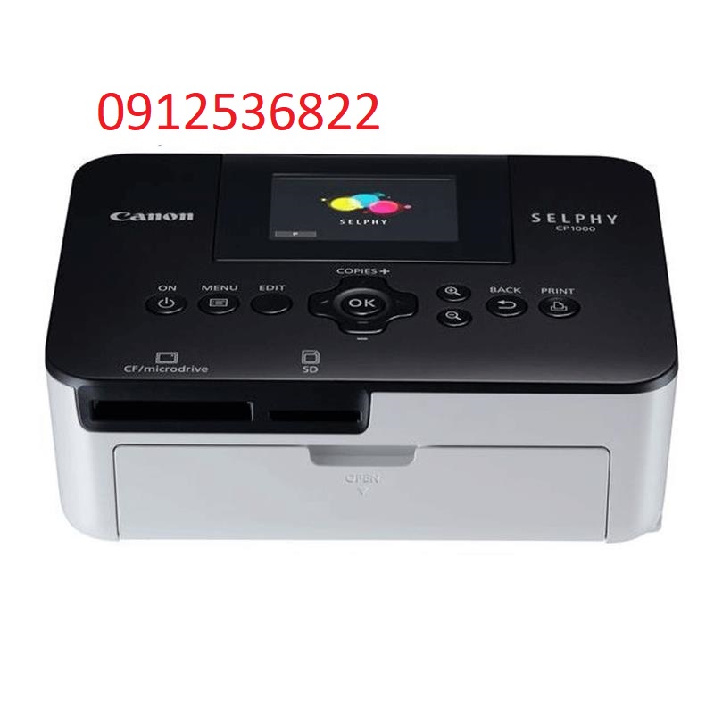 Máy in ảnh Canon Selphy CP1000 - in ảnh thẻ, ảnh gia đình độ bền 100 năm