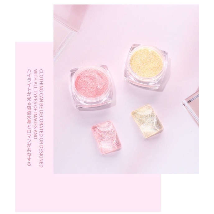 [R90-29] 12 màu nhũ tuyết, nhũ kim tuyến nhuyễn Dạ quang cao cấp, làm móng nail, trang trí phụ kiện | BigBuy360 - bigbuy360.vn