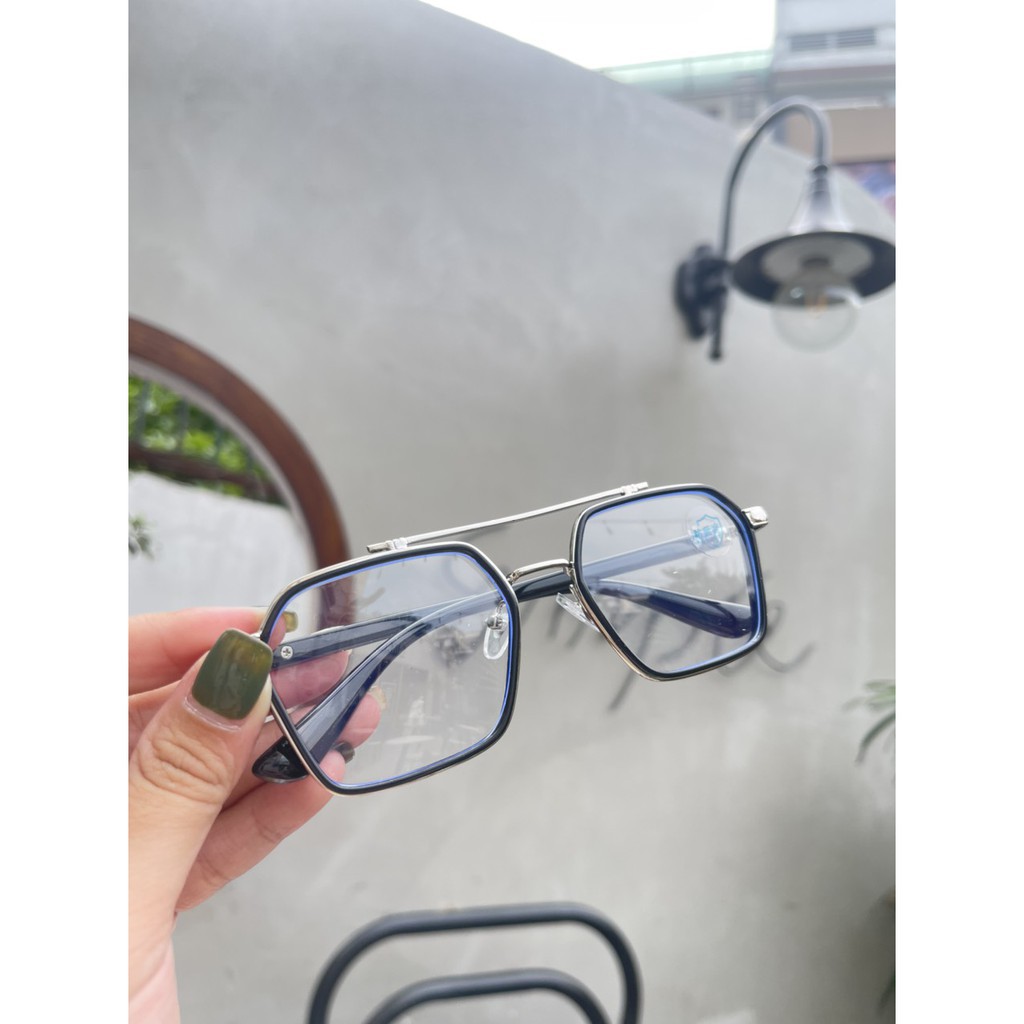 Gọng Kính Giả Cận Nam Nữ Dáng Vuông [CÓ BẢO HÀNH ĐỔI TRẢ] Kính Giả Cận Tony Stark Người Sắt- VT9 | BigBuy360 - bigbuy360.vn